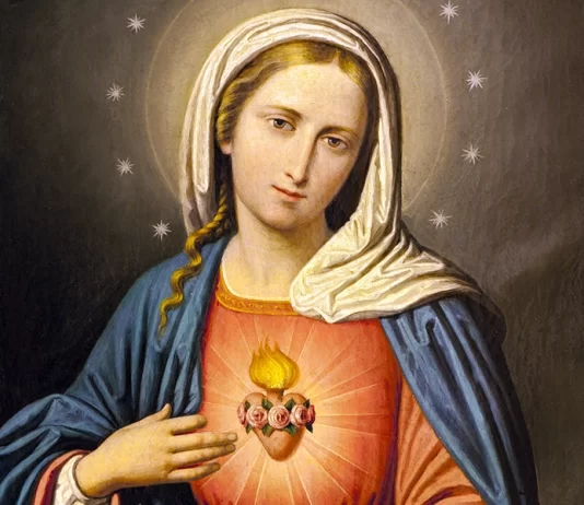 Akt poświęcenia Niepokalanemu Sercu Najświętszej Maryi Panny