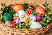 Błogosławieństwo Stołu przed Posiłkiem w Niedzielę Zmartwychwstania Pańskiego