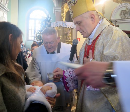 Chrzest święty jest jednym z najważniejszych wydarzeń