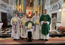 Najlepsi Ministranci i Lektorzy naszej wspólnoty w 2024 roku