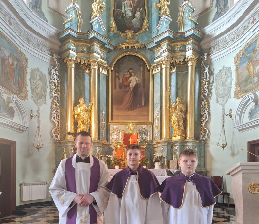 Nowi ministranci Liturgicznej Służby Ołtarza