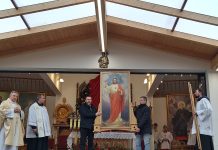 Diecezjalne dziękczynienie za peregrynację Obrazu Najświętszego Serca Pana Jezusa