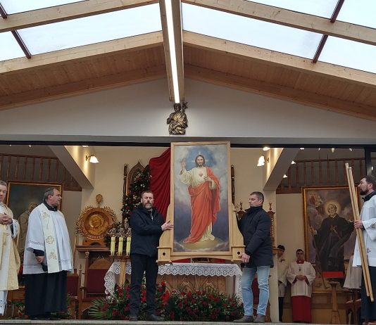 Diecezjalne dziękczynienie za peregrynację Obrazu Najświętszego Serca Pana Jezusa