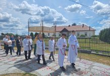 Błogosławieństwo kapłańskie ks. Neoprezbitera