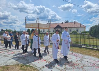 Błogosławieństwo kapłańskie ks. Neoprezbitera