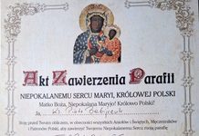 Akt Zawierzenia Parafii Niepokalanemu Sercu Maryi, Królowej Polski